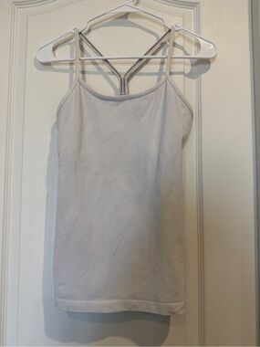 lululemon athletica White Strappy Racerback Camisole